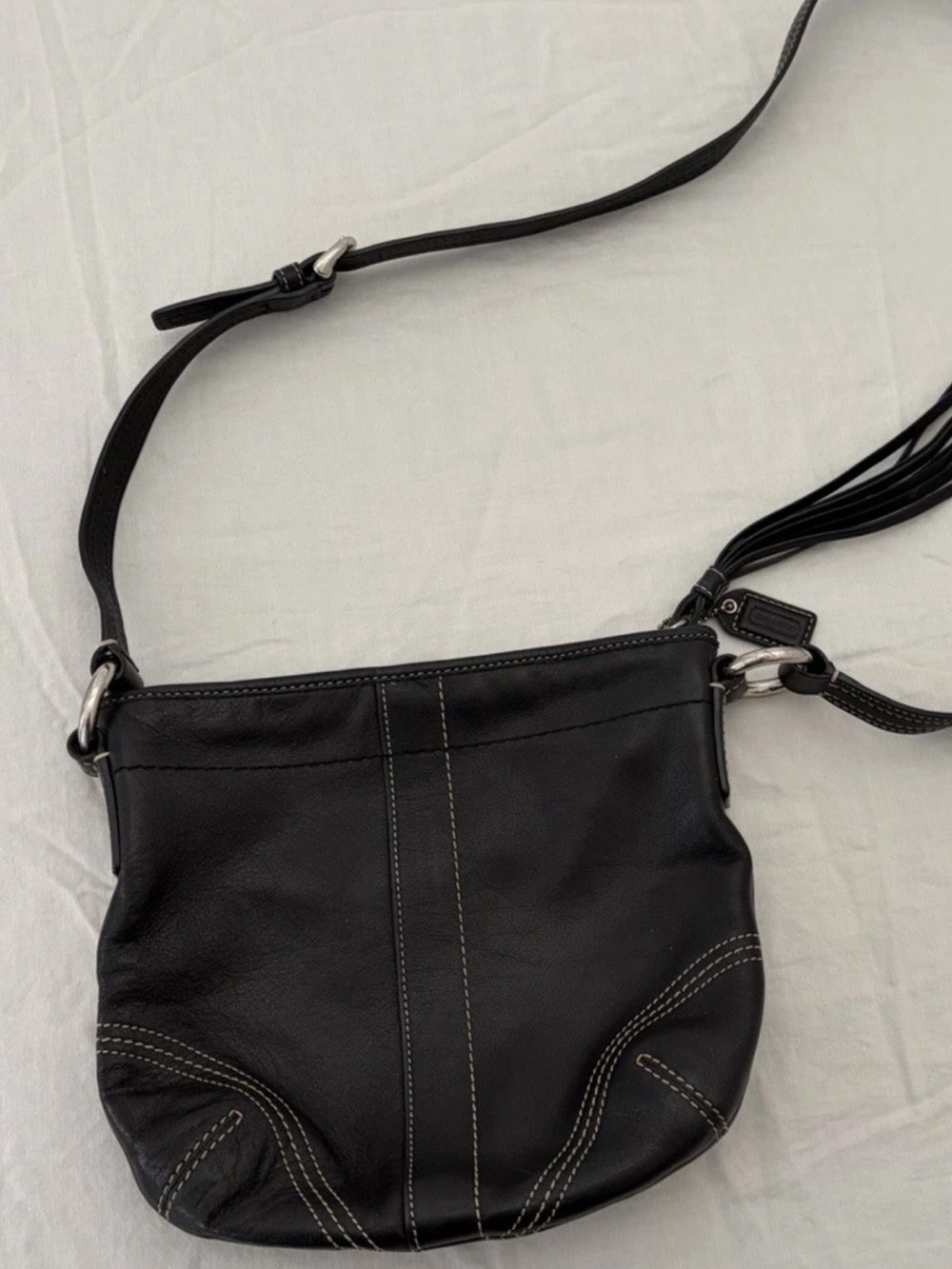 COACH Vintage Mini Smooth Cowhide Leather Crossbody
